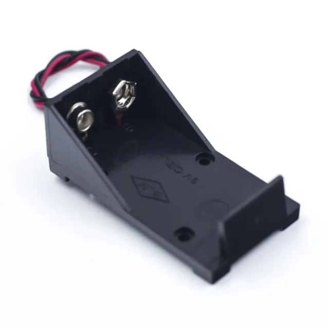 9V Batteriehalter mit Draht