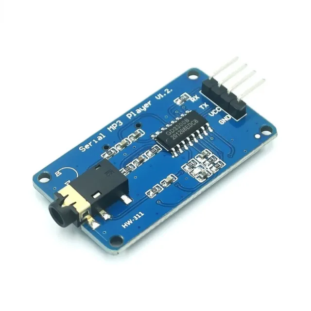 UART TTL Serielles MP3-Modul mit Micro-SD-Slot (YX5300-Alternative)