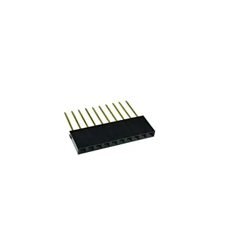 10-poliger weiblicher 11 mm hoher stapelbarer Header-Steckverbinder