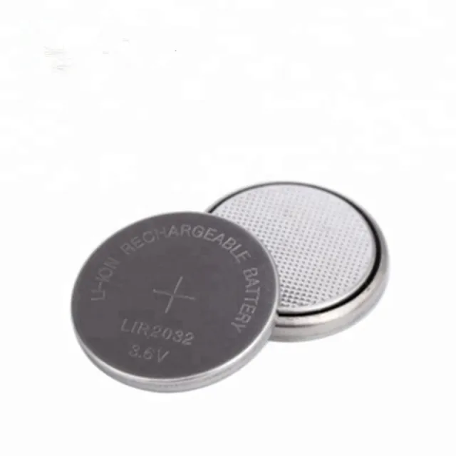 LIR2032 3.6V WIEDERAUFLADBARE KNOPFZELLE