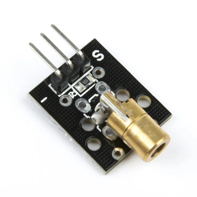 Laserdiode 5V-Modul rote Laser 650 nm 5 mW Kupferkopf