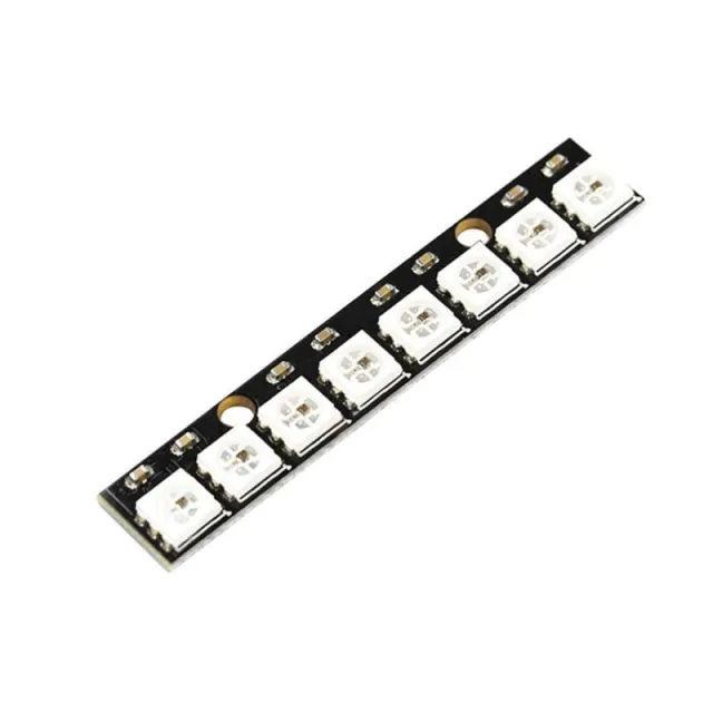 8-bit RGB LEDs WS2812b auf Leiterplatte