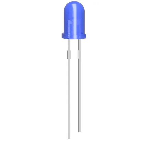 10x LED Diode 5mm Blau 3V