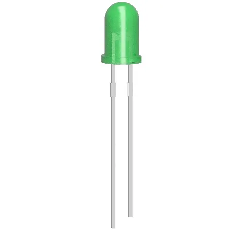 10x LED Diode 5mm Grün 3V