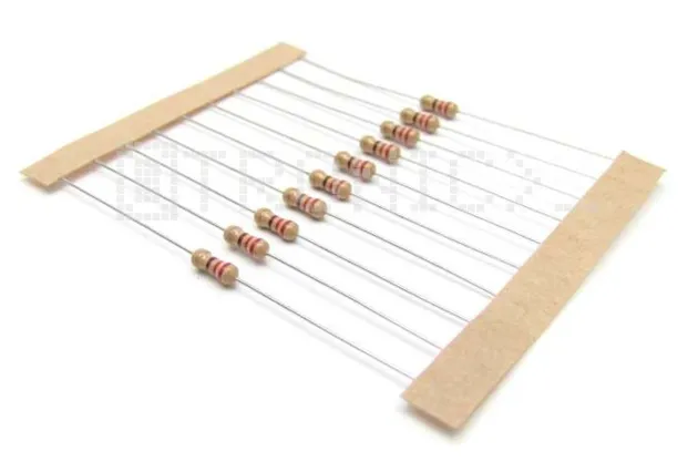 10x Widerstand 1K Ohm 1/4 Watt 5%