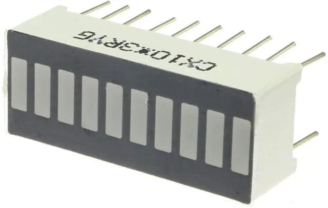 10-Segment-LED-Balken Weiß