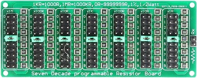7 Segmente 10-fach programmierbares Widerstandsboard