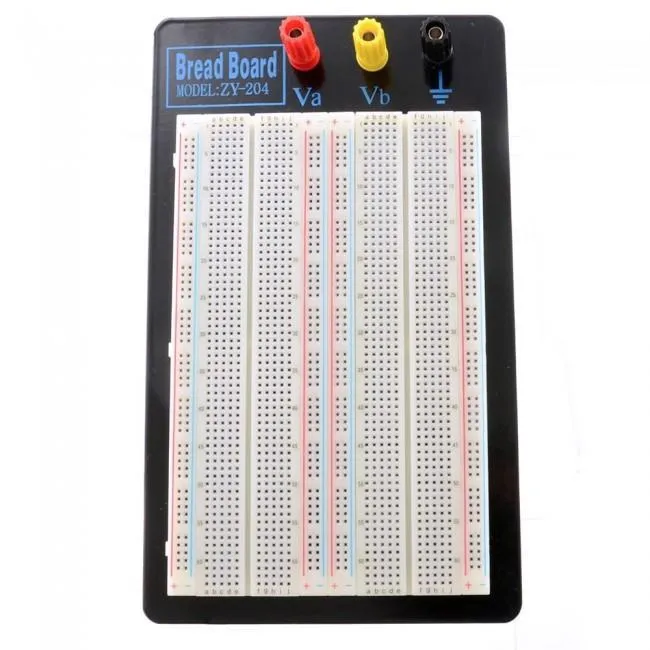 Breadboard, 1660 Löcher - ZY-204, 3 Klemmen