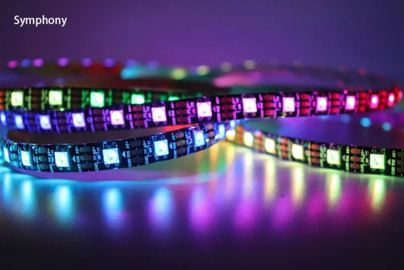 RGB LED-Streifen WS2812B | 5m | 5V | 300 LEDs | IP65