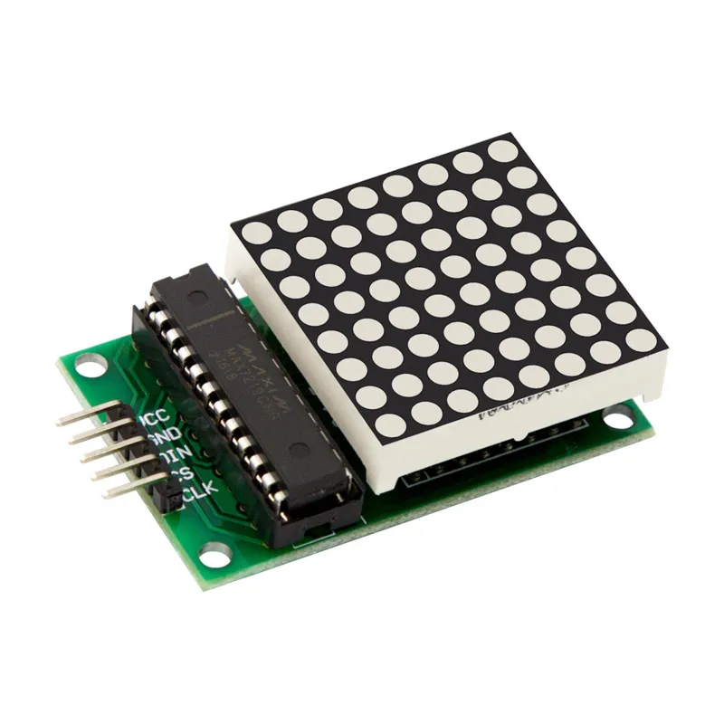 MAX7219 Dot-Matrix-LED-Displaymodul Rot