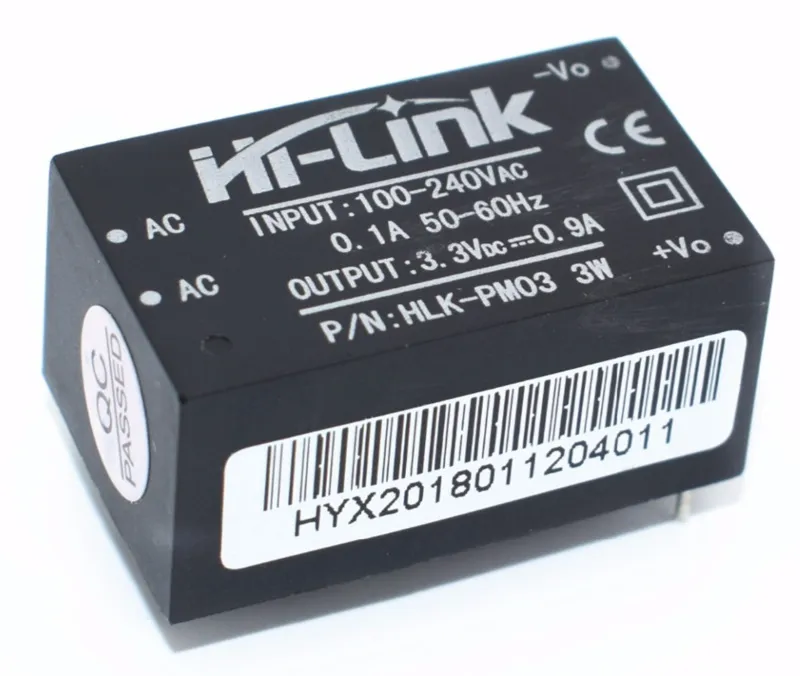 220VAC zu 3,3VDC 1A Konvertermodul HLK-PM03