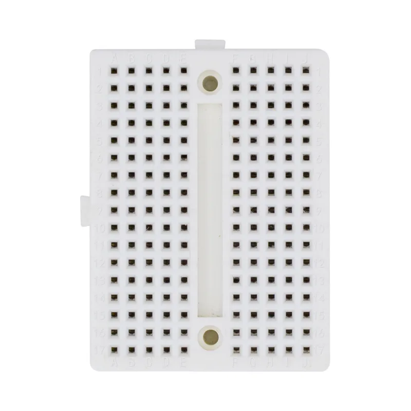 Mini-Breadboard 170 Löcher für Prototyping Weiß (connect)