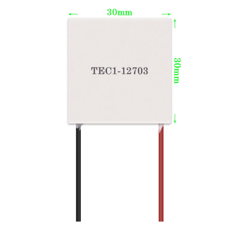 Peltier-Modul 12V 27W 30x30mm TEC1-12703