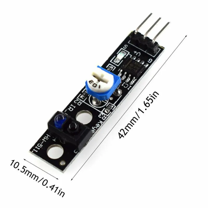 Linienfolgende/ Line Tracking Infrarot-Modul - 3 PIN, HW-511 TCRT5000