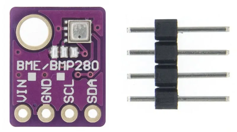 3-in-1 Sensor Temperatur Luftfeuchtigkeit und Luftdruck | 5V | I2C | Bosch BME280