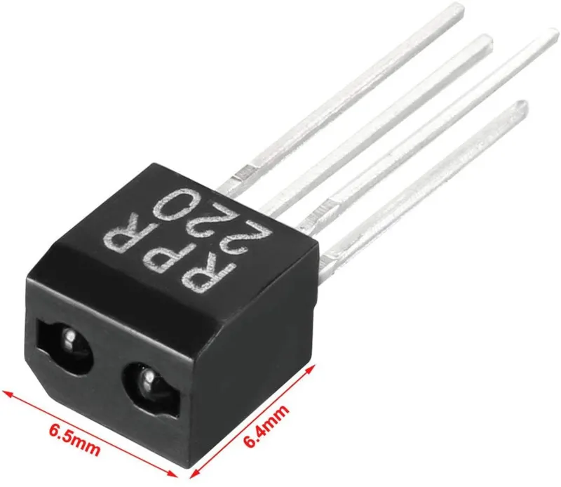 RPR220 Optoelektronischer Schalter Reflektiver Optokoppler-Sensor