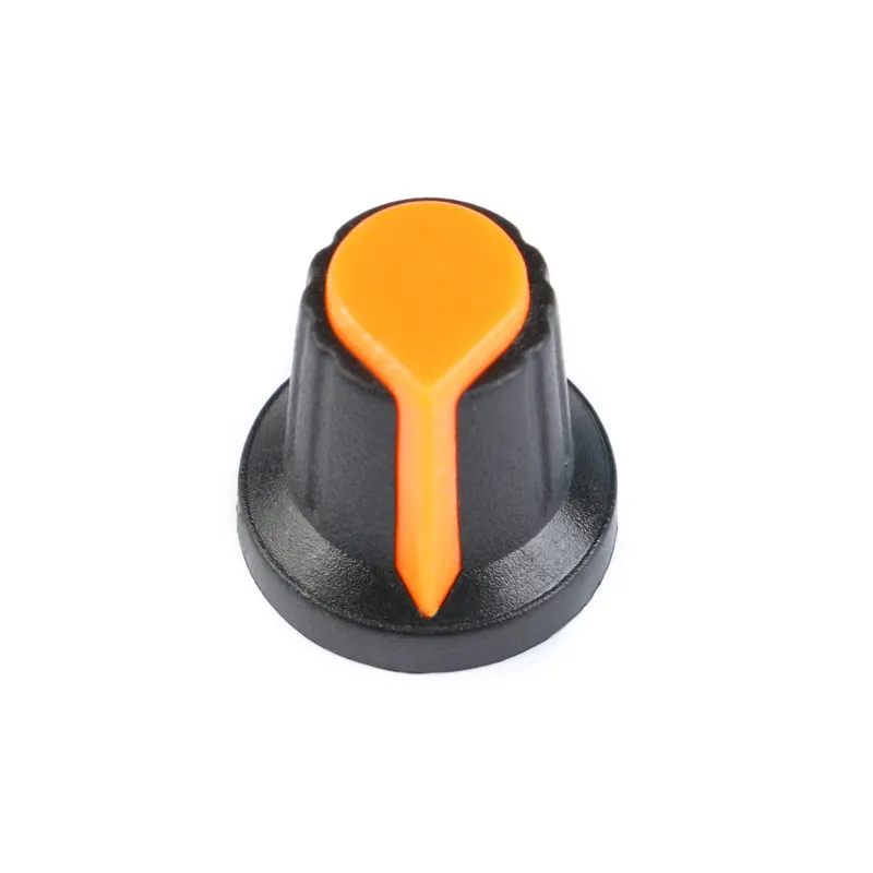 Knopf für Potentiometer Orange 15mm 17mm